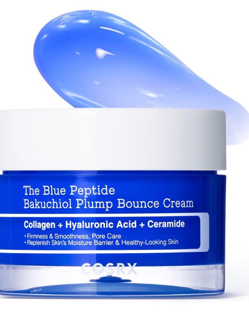 COSRX The Blue Peptide Bakuchiol Plump Bounce Cream - Blue